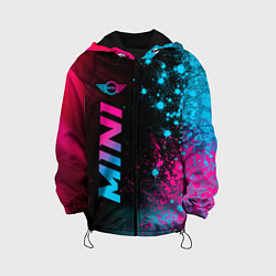 Детская куртка Mini - neon gradient: по-вертикали