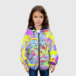 Куртка с капюшоном детская Flash of colors, цвет: 3D-черный — фото 2