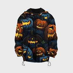 Куртка с капюшоном детская Хэллоуин life, цвет: 3D-черный