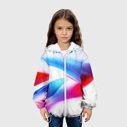 Куртка с капюшоном детская Футболка Россия, цвет: 3D-белый — фото 2