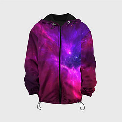 Детская куртка Бескрайнее космическое пространство - галактика