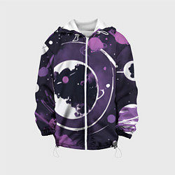 Детская куртка Фиолетовый космос - нейросеть