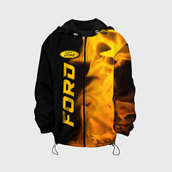 Детская куртка Ford - gold gradient по-вертикали