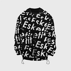 Куртка с капюшоном детская Esskeetit rap, цвет: 3D-черный