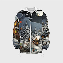 Детская куртка Волшебство новогодней ночи