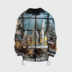 Детская куртка Снежный день в городе