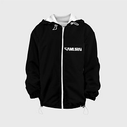 Куртка с капюшоном детская Самурай - Киберпанк 2077, цвет: 3D-белый