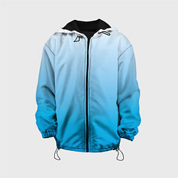 Детская куртка Небесный голубой градиент