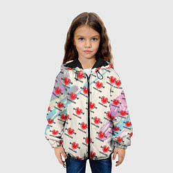 Куртка с капюшоном детская Momaland pattern, цвет: 3D-черный — фото 2