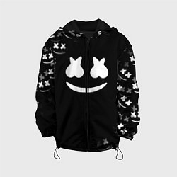 Куртка с капюшоном детская Marshmello black collection, цвет: 3D-черный