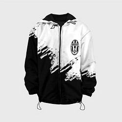 Детская куртка Juventus black sport texture