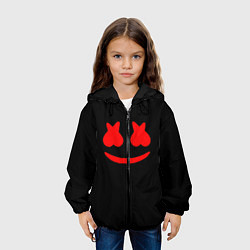 Куртка с капюшоном детская Маршмеллоу Comstock, цвет: 3D-черный — фото 2