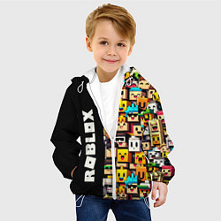 Куртка с капюшоном детская Roblox - game, цвет: 3D-белый — фото 2