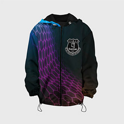 Детская куртка Everton футбольная сетка