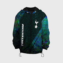 Детская куртка Tottenham glitch blue