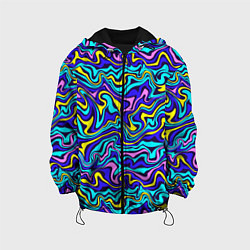 Детская куртка Psychedelic multicolored pattern