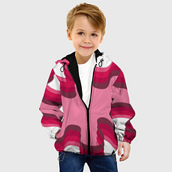 Куртка с капюшоном детская Музыкальная линия, цвет: 3D-черный — фото 2