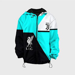 Детская куртка Juventus x Liverpool geometry