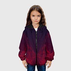 Куртка с капюшоном детская Control ужас исов, цвет: 3D-черный — фото 2