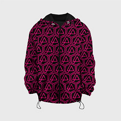 Детская куртка Linkin park pink logo