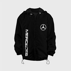 Детская куртка Mercedes benz logo white auto