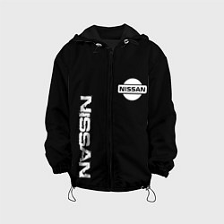 Детская куртка Nissan logo white auto