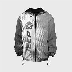 Детская куртка Jeep - white gradient по-вертикали