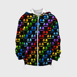 Детская куртка Marshmello pattern neon