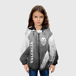 Куртка с капюшоном детская Valencia - grey gradient вертикально, цвет: 3D-черный — фото 2