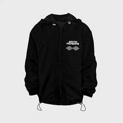 Куртка с капюшоном детская Arctic Monkeys - classic black color, цвет: 3D-черный