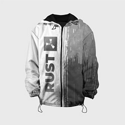 Детская куртка Rust - white gradient по-вертикали