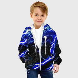 Куртка с капюшоном детская Monster storm energy, цвет: 3D-белый — фото 2