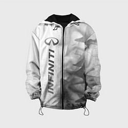 Детская куртка Infiniti - white gradient по-вертикали