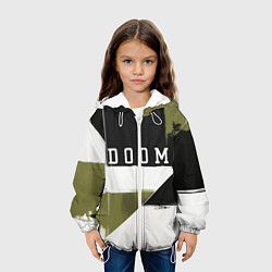 Куртка с капюшоном детская Doom The Dark Ages, цвет: 3D-белый — фото 2