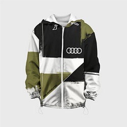 Детская куртка Ауди логотип
