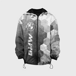 Детская куртка BMW - grey gradient по-вертикали