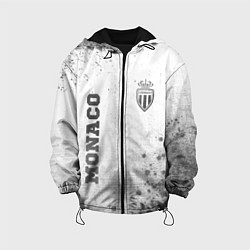 Куртка с капюшоном детская Monaco - white gradient вертикально, цвет: 3D-черный