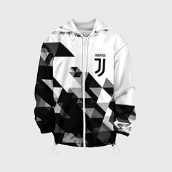 Детская куртка Juventus geometry black
