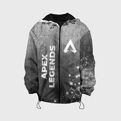 Детская куртка Apex Legends - grey gradient вертикально