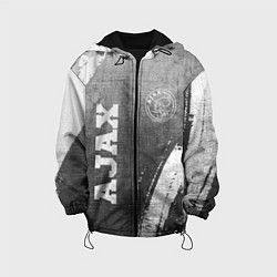 Детская куртка Ajax - grey gradient вертикально