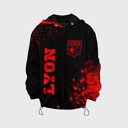 Детская куртка Lyon - red gradient вертикально