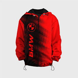 Детская куртка BMW - red gradient по-вертикали