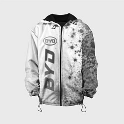 Детская куртка BYD - white gradient по-вертикали