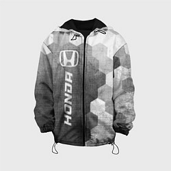 Детская куртка Honda - grey gradient по-вертикали
