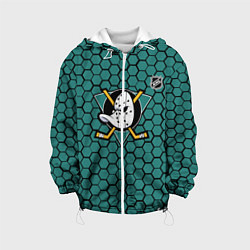 Детская куртка Анахайм Дакс - зеленые соты