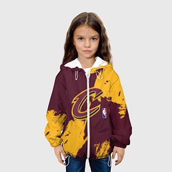 Куртка с капюшоном детская Cleveland Cavaliers NBA team, цвет: 3D-белый — фото 2