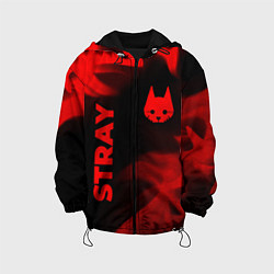 Детская куртка Stray - red gradient вертикально