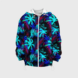 Детская куртка Palm blue light blue