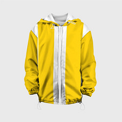 Детская куртка Color yellow white line