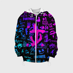 Детская куртка Fortnite x doom neon logo